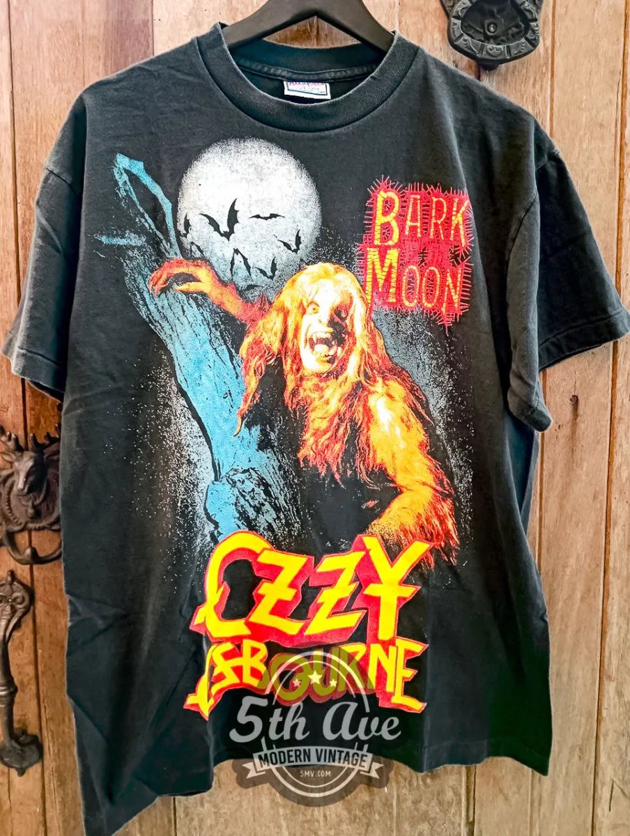 Ozzy Osbourne Bark at the Moon - New Vintage Band T shirt - Vintage Band Shirts