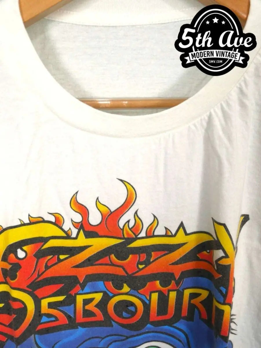 Ozzy Osbourne's Tattoos - New Vintage Band T shirt - Vintage Band Shirts