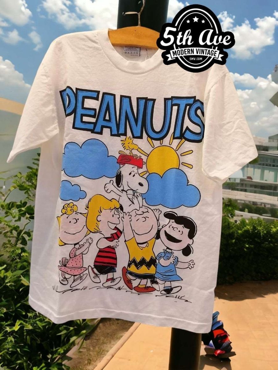 Peanuts single stitch t shirt - Vintage Band Shirts