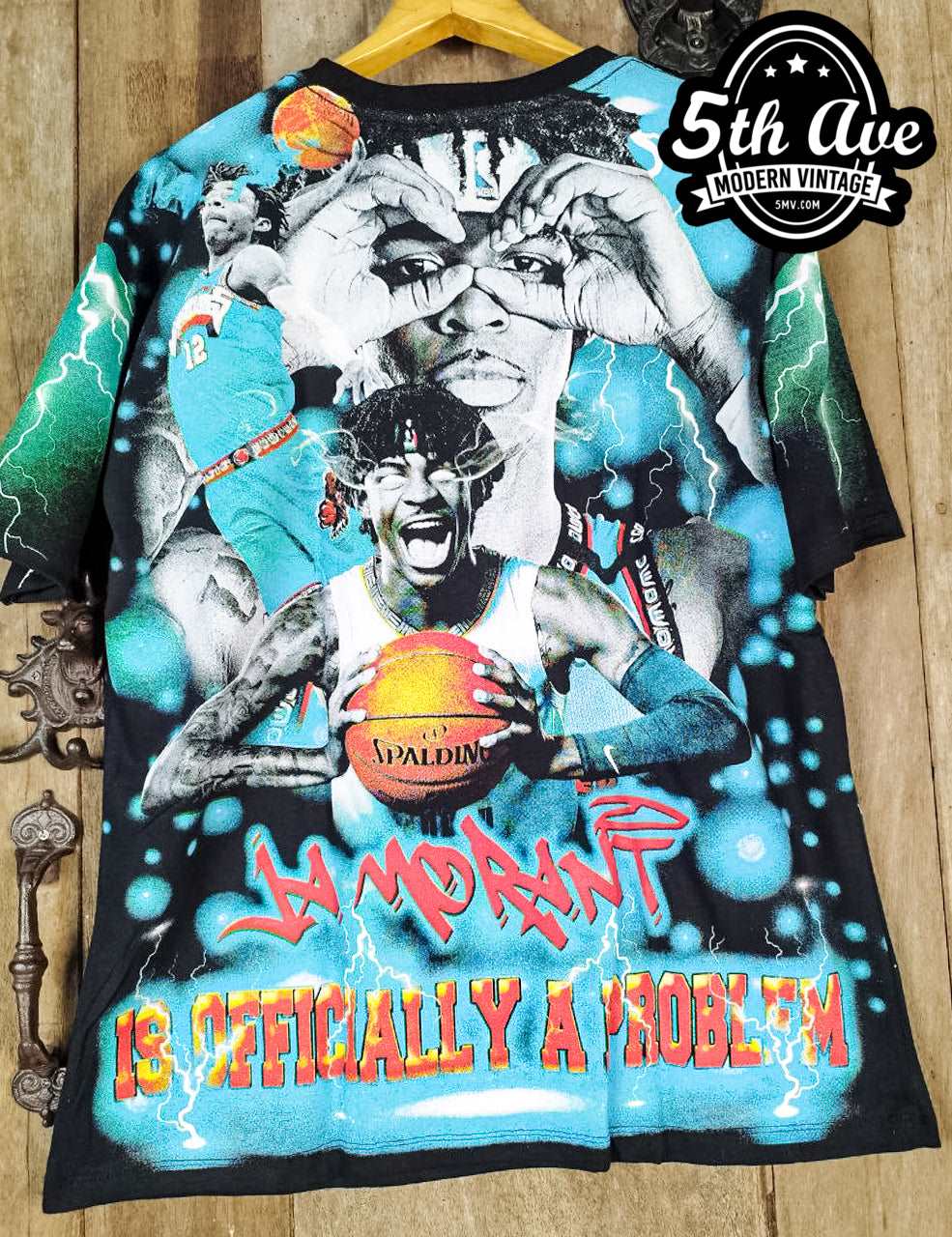 Ja Morant Grizzlies Shirt, Vintage, tee, NBA Basketball Unisex