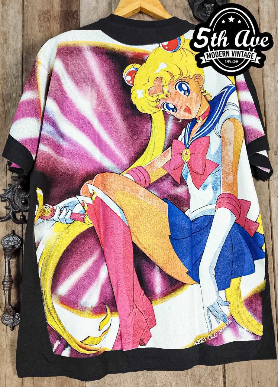 Sailor Moon - AOP all over print New Vintage Anime T shirt