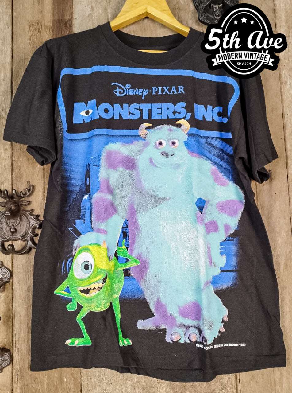 Monsters, Inc.- AOP all over print New Vintage Animation T shirt