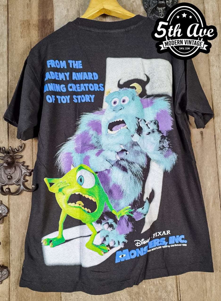 Monsters, Inc.- AOP all over print New Vintage Animation T shirt