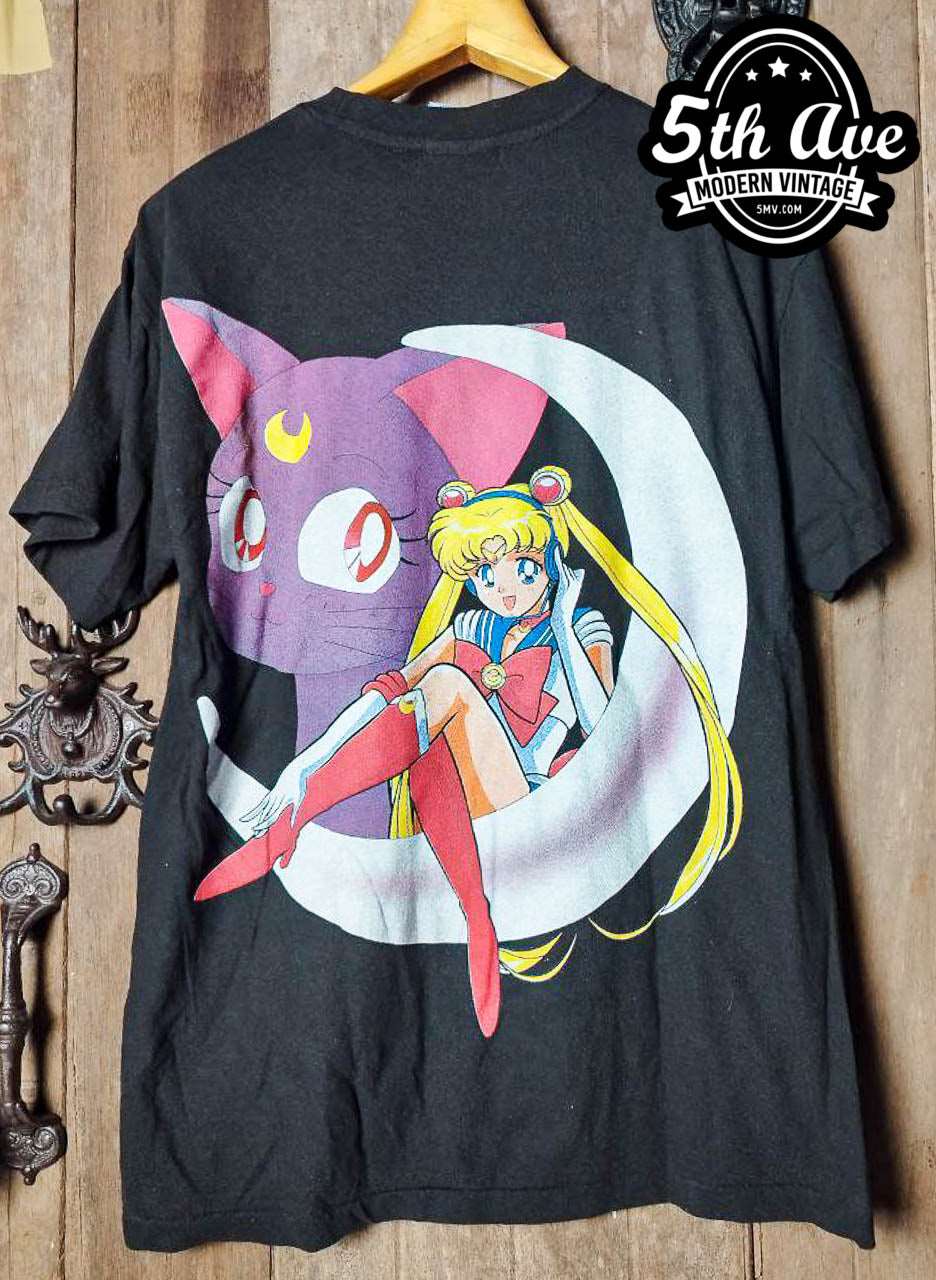 Sailor Moon - New Vintage Anime T shirt - Vintage Band Shirts