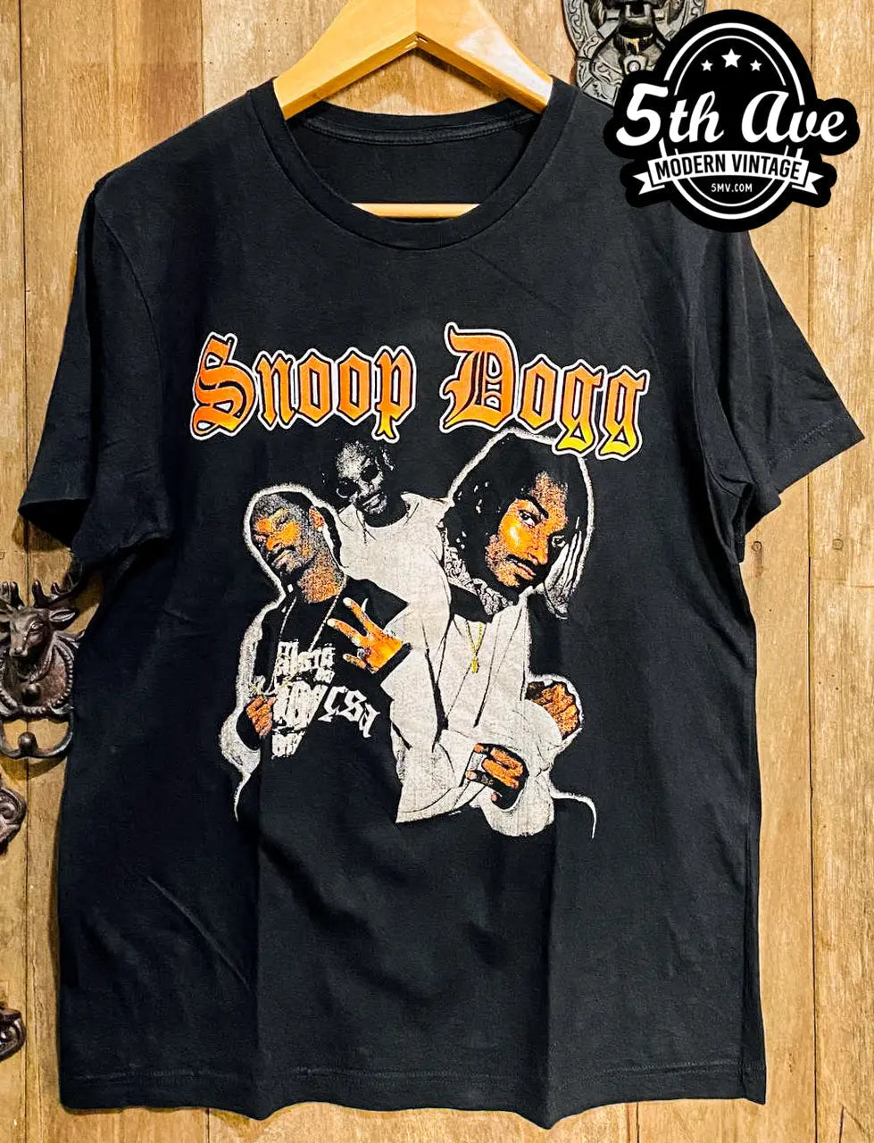 Snoop Dogg - New vintage band t-shirt on rack