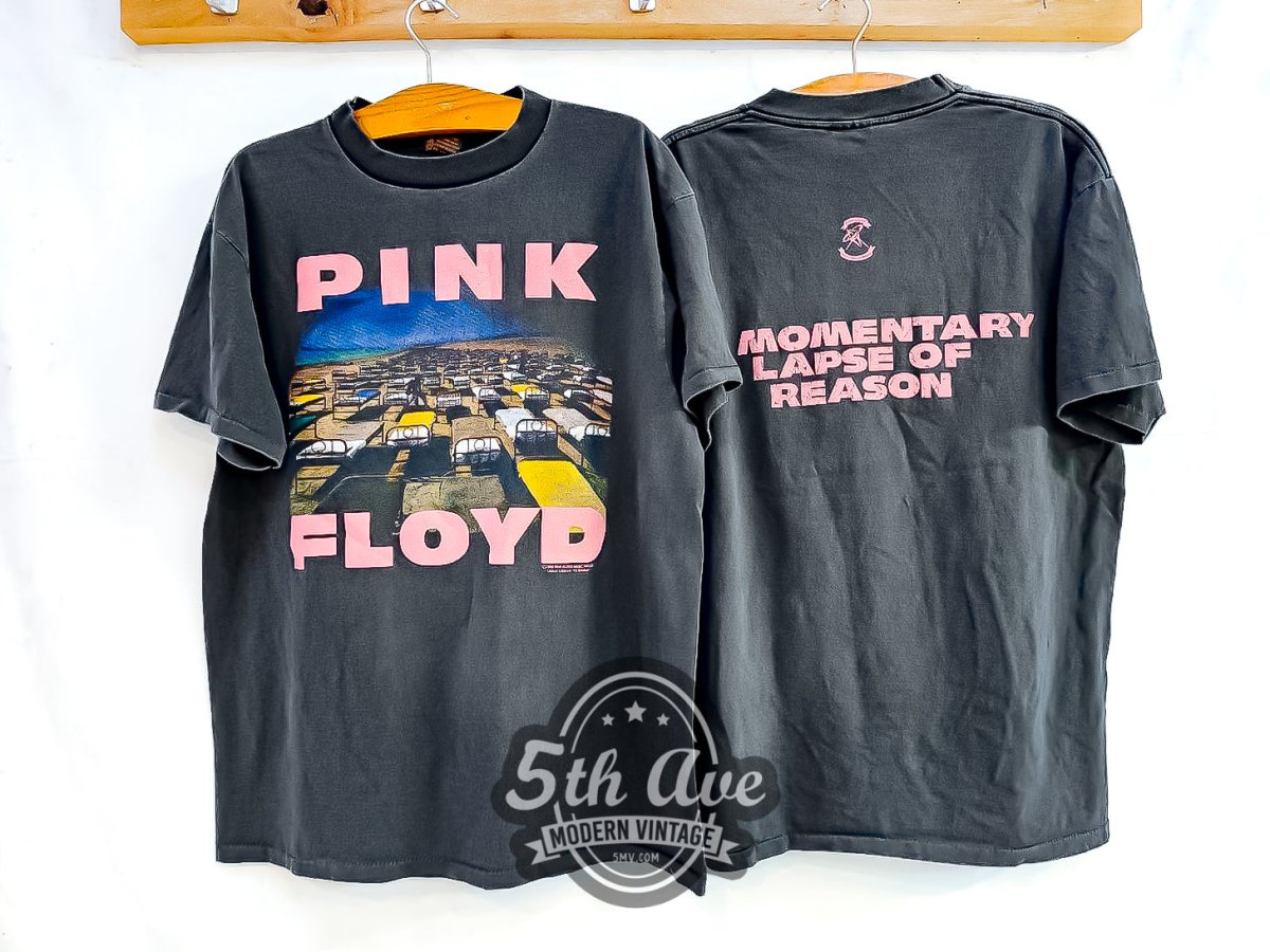 Pink Floyd 'A Momentary Lapse of Reason' - Vintage Reprint Band T-Shirt - Vintage Band Shirts