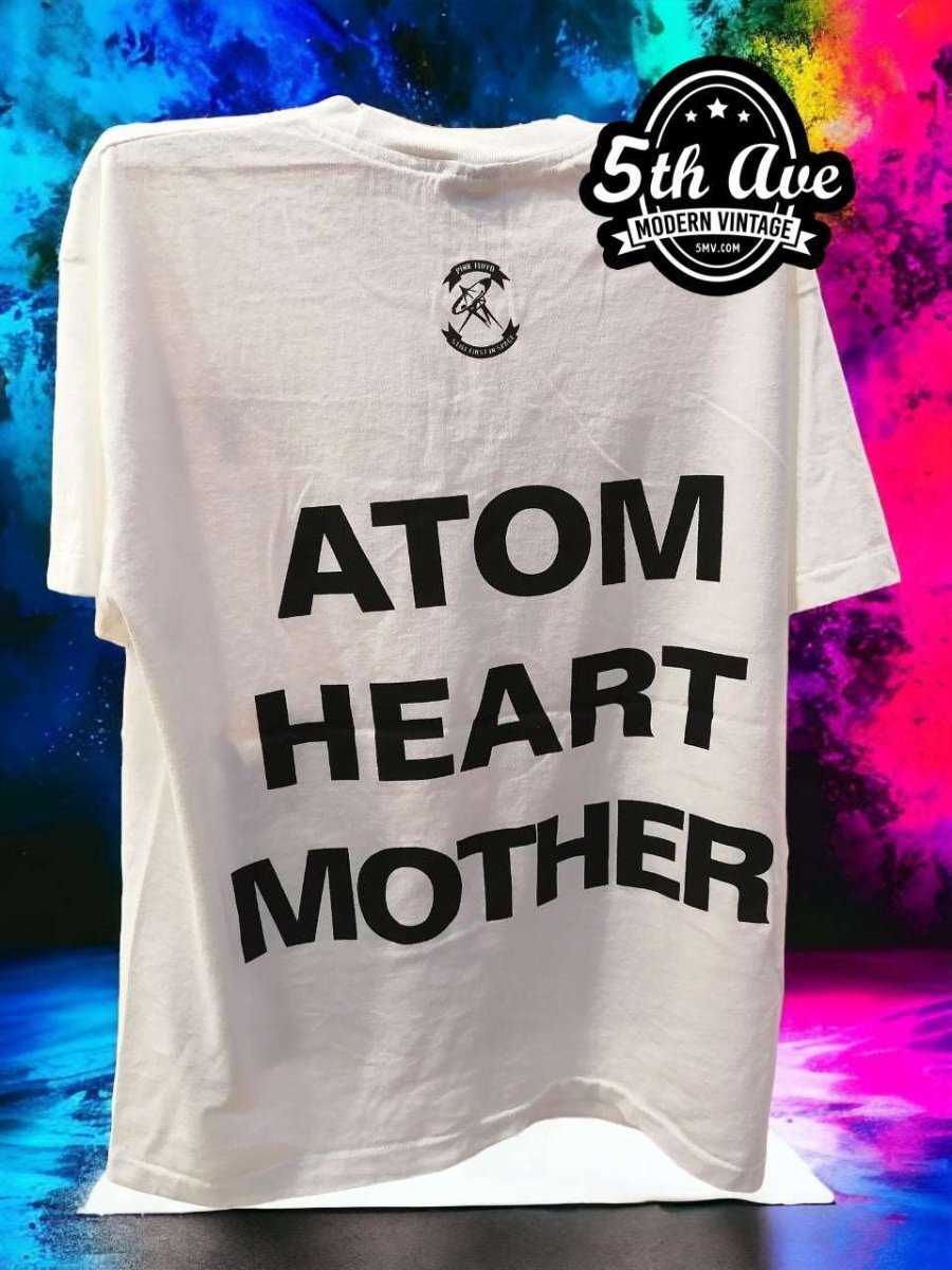 Pink Floyd Atom Heart Mother Single Stitch White t shirt - Limited Edition Collectible - Vintage Band Shirts