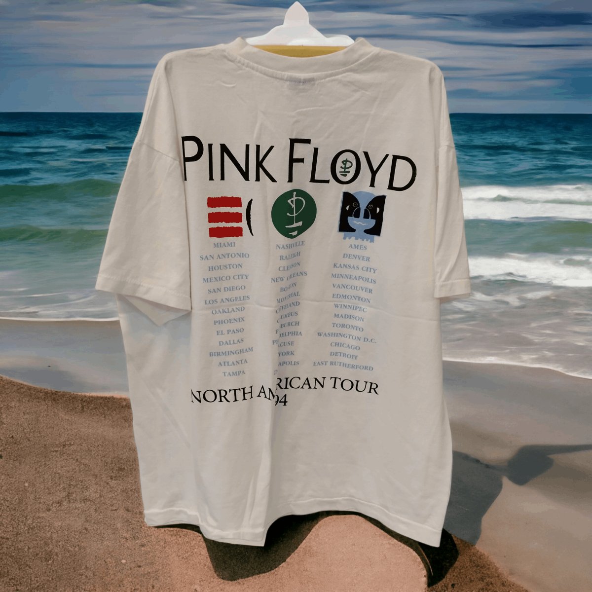 Pink Floyd North American Tour t shirt - Vintage Band Shirts