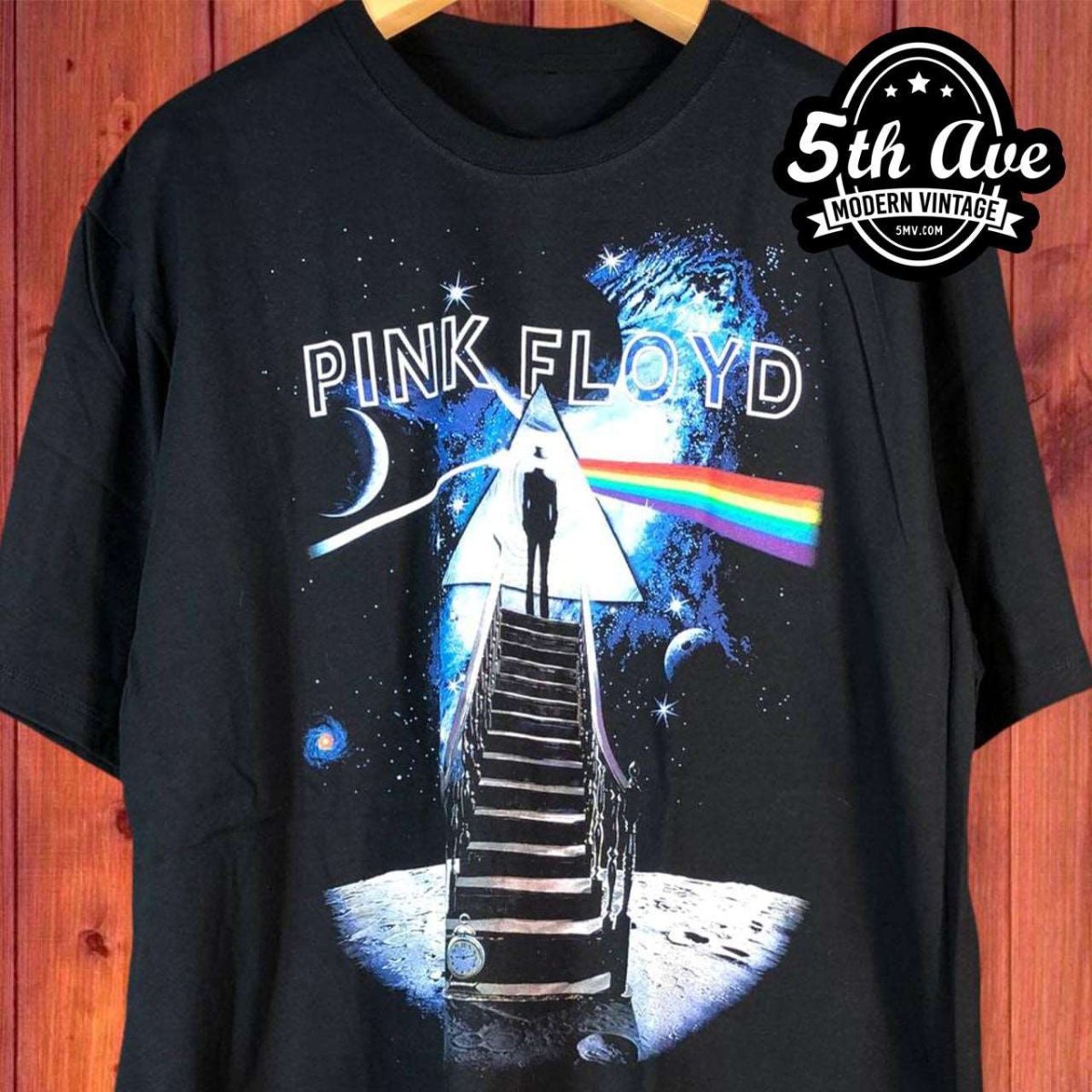 Pink Floyd The Dark Side of the Moon - New Vintage Band T shirt - Vintage Band Shirts