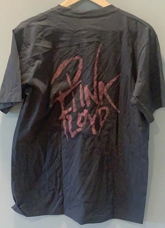 Pink Floyd Wall and Derby Figure Tee: A Distressed Vintage Tribute with Artistic Flair - Vintage Band Shirts