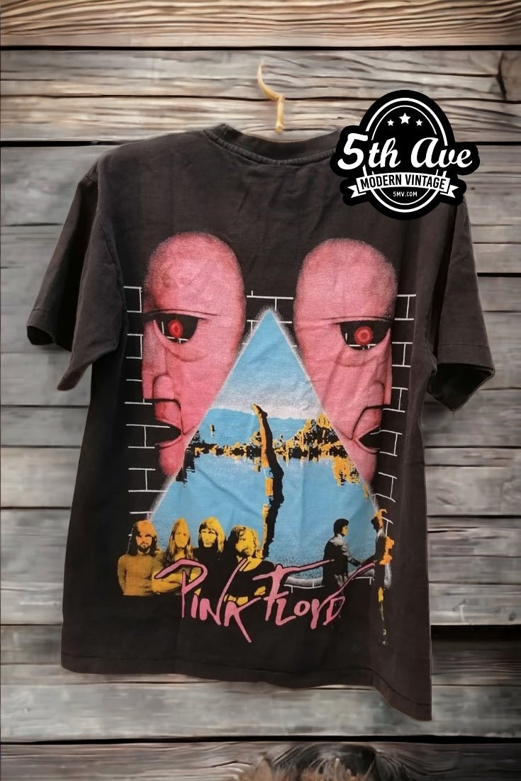 Pink Floyd "Wish You Were Here" Bootleg T Shirtl - Vintage Band Shirts