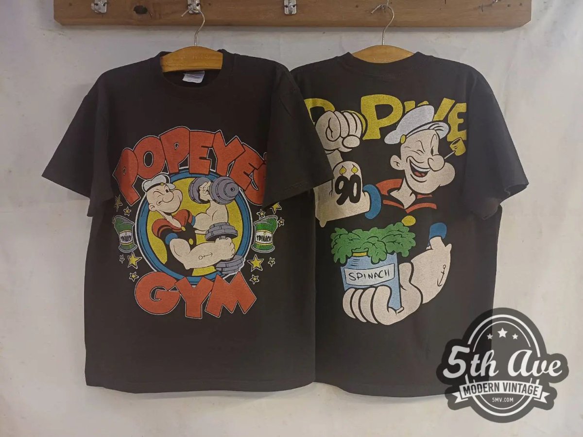 Popeye the Sailor Man - New Vintage Animation T shirt - Vintage Band Shirts
