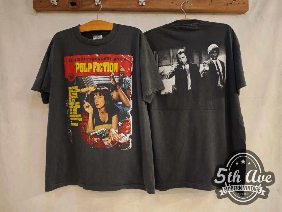 Pulp Fiction - New Vintage Movie T shirt - Vintage Band Shirts