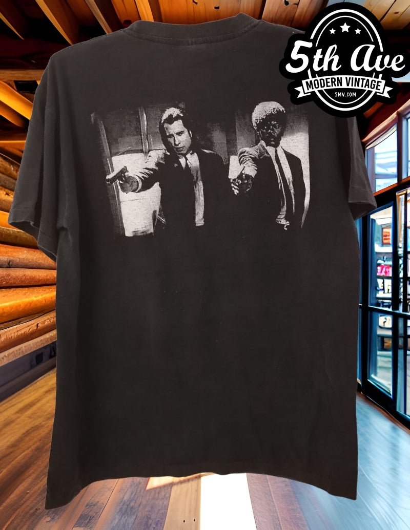 Pulp Fiction Vintage Movie Reprint T shirt - Vintage Band Shirts Pulp Fiction Vintage Movie Reprint T shirt - Vintage Band Shirts