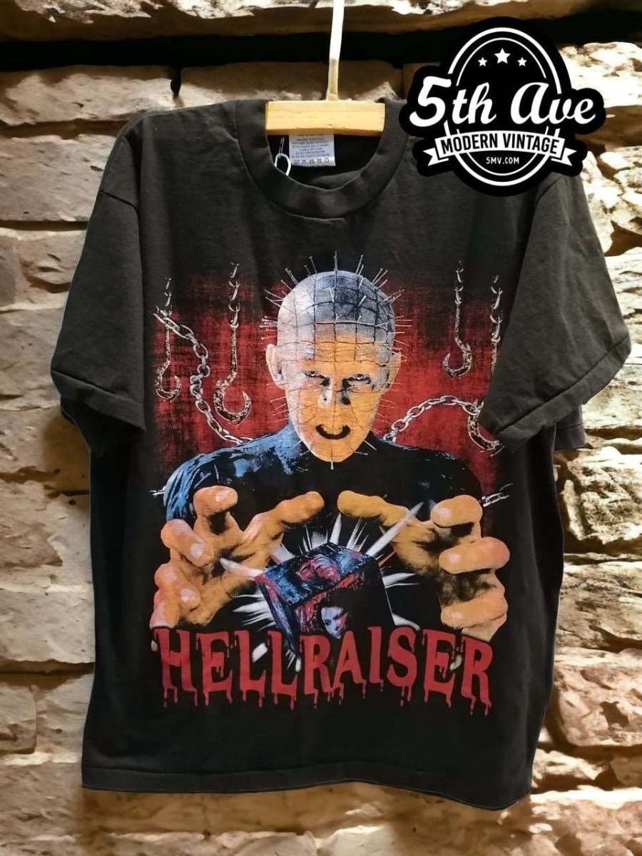 Puzzle Box Chronicles: The Ultimate Hellraiser Tribute Tee - Vintage Band Shirts