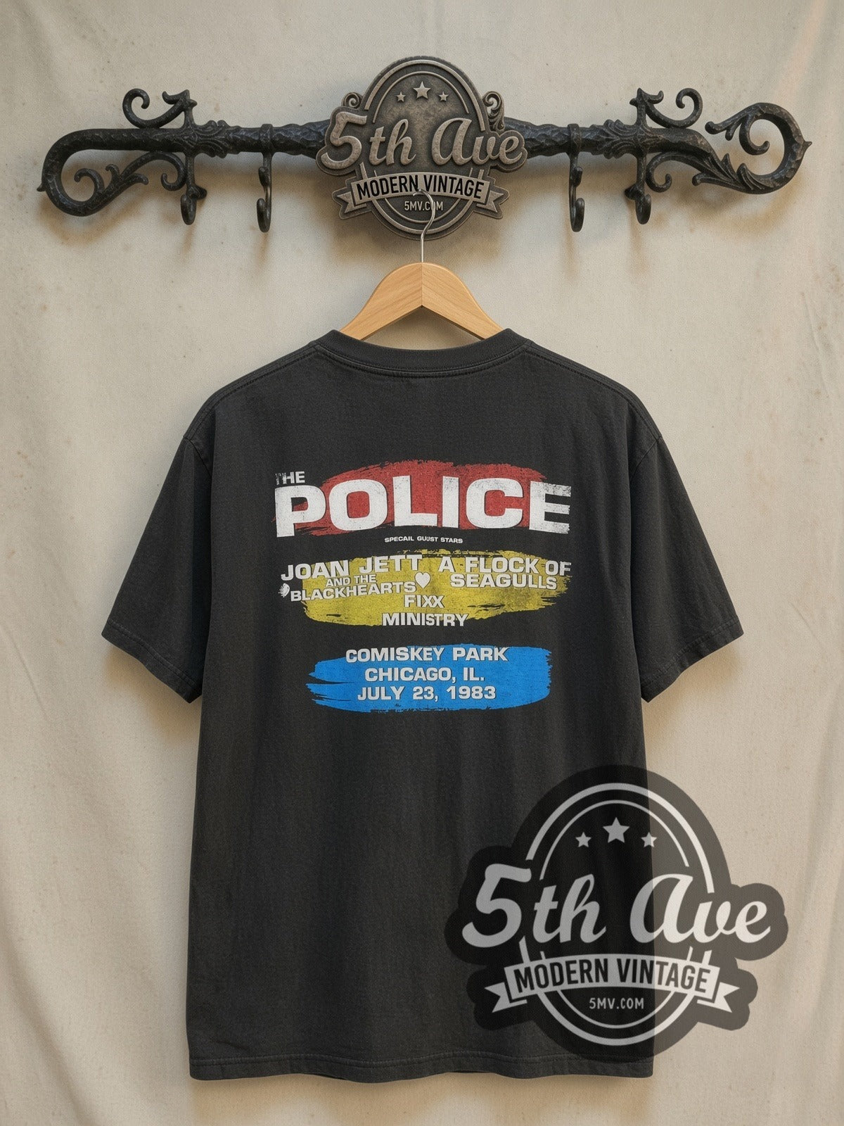 The Police North American Tour 1983 Band T-Shirt