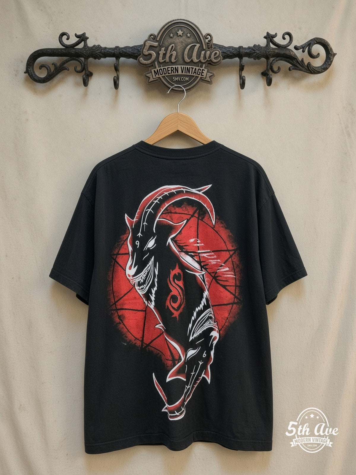 Slipknot vintage band t-shirt back on rack