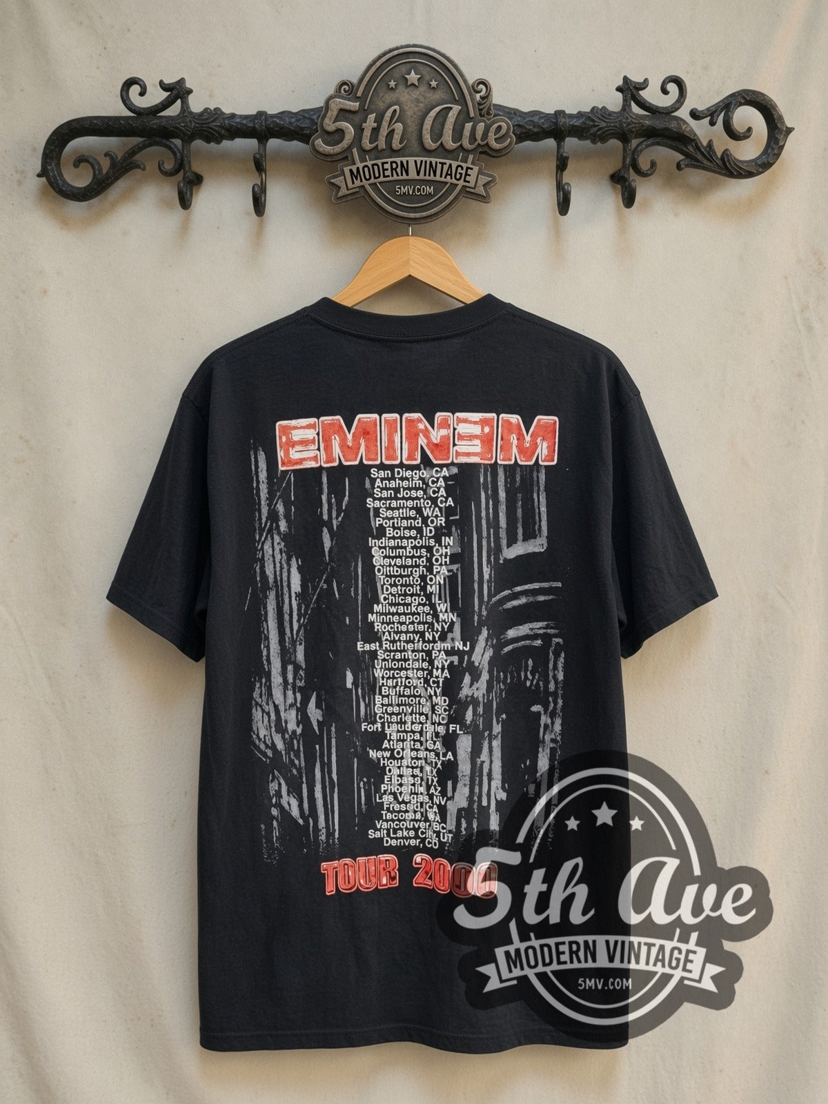 Eminem Criminal Tour 2000 Vintage Graphic Tee | 5MV