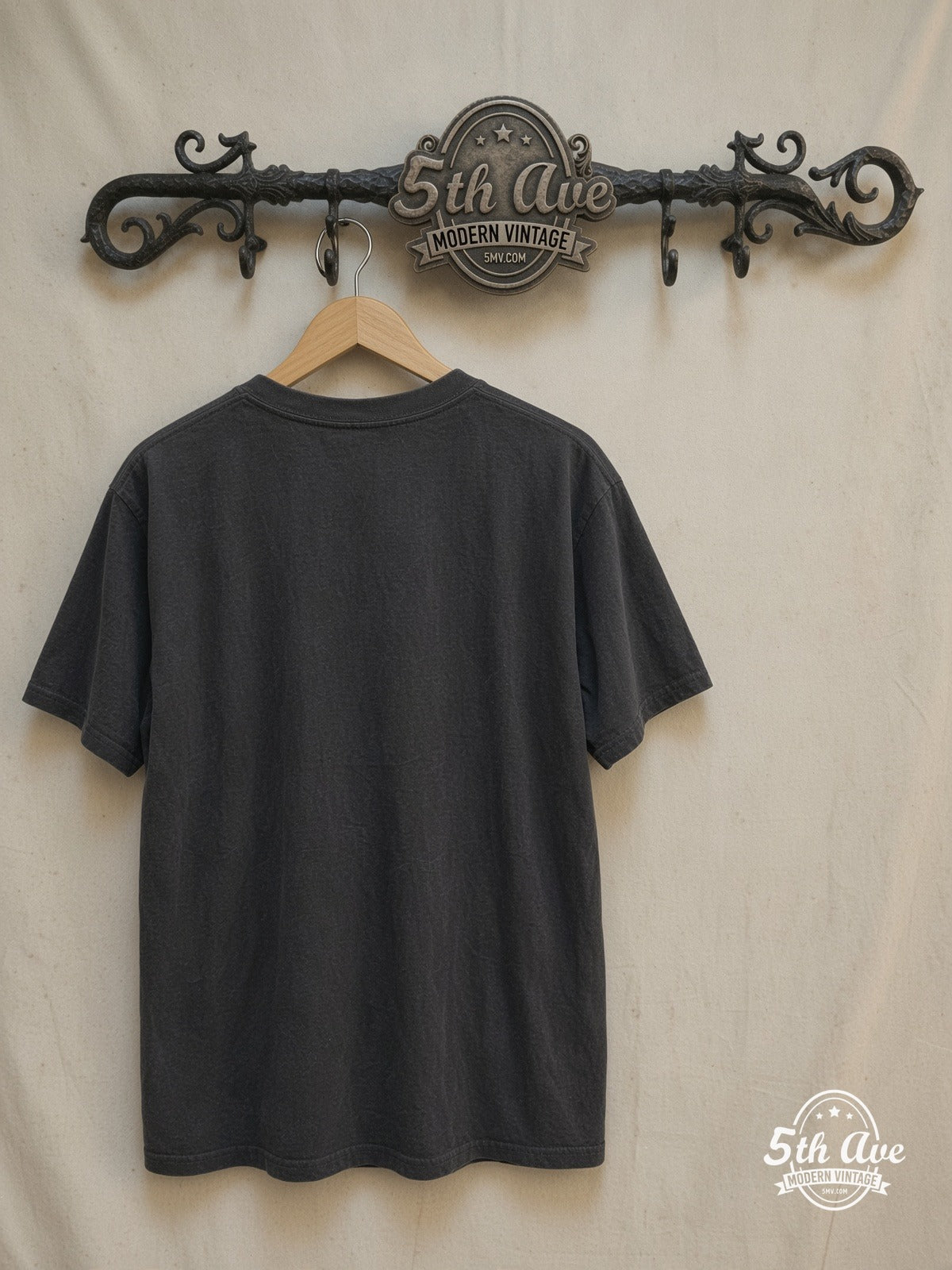 AC/DC Angus Young vintage band t-shirt back on rack