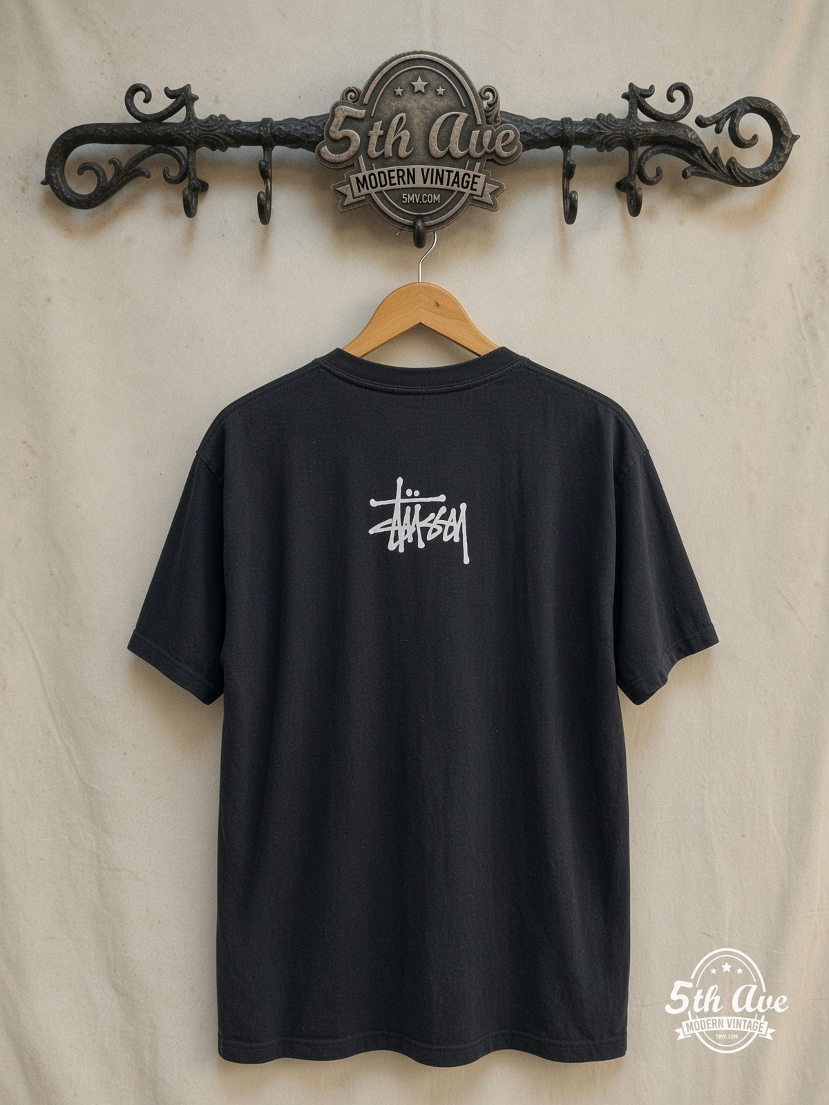 Sade – Smooth Operator Four Portrait Grid Black – Vintage Graphic Tee — back on locked cream ornate 5th Ave rack