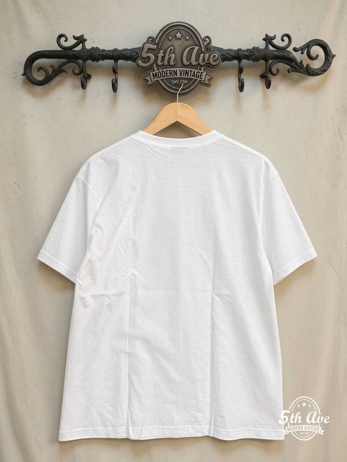 Droog Squad: A Clockwork Orange t shirt Featuring All Four Gang Outfit – s – Vintage Movie Tee — back on locked cream ornate 5th Ave rack