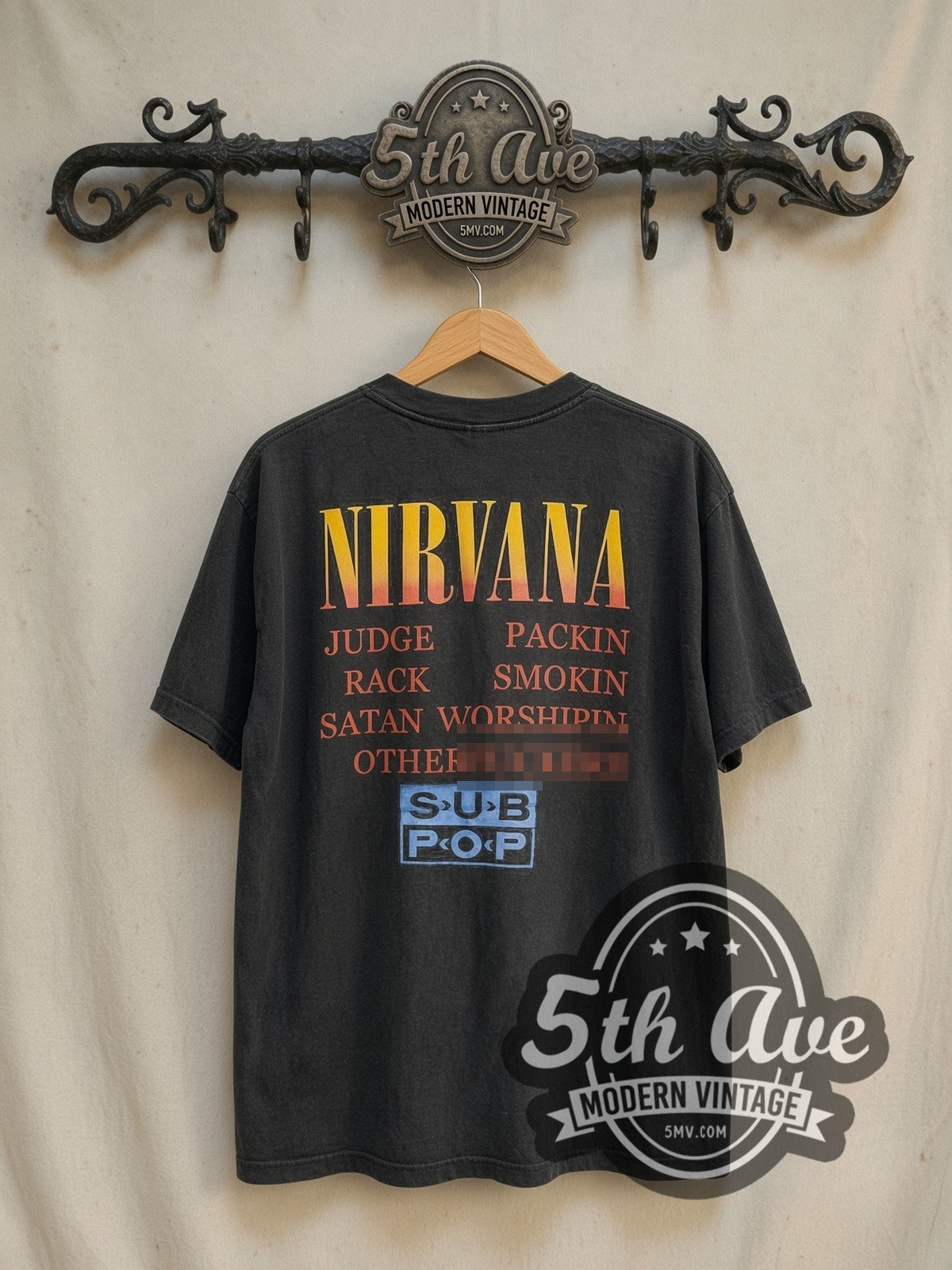 Nirvana Band T-Shirt | Circles of Hell' Dante's Inferno [Fudge Packin,