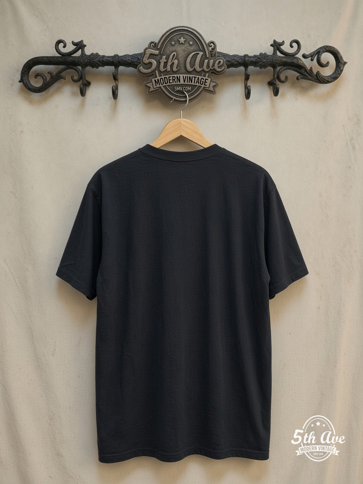 Akira Shotaro Kaneda and Tetsuo Shima – New Vintage Anime Tee — back on locked cream ornate 5th Ave rack
