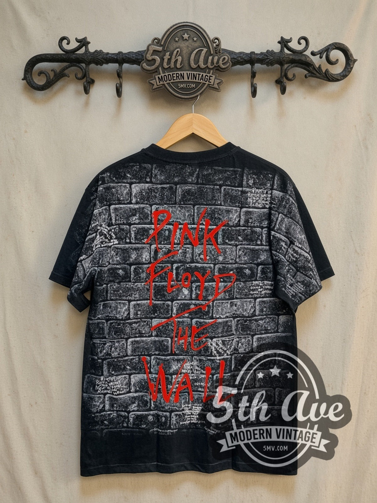 Pink Floyd The Wall Brick Characters Tee