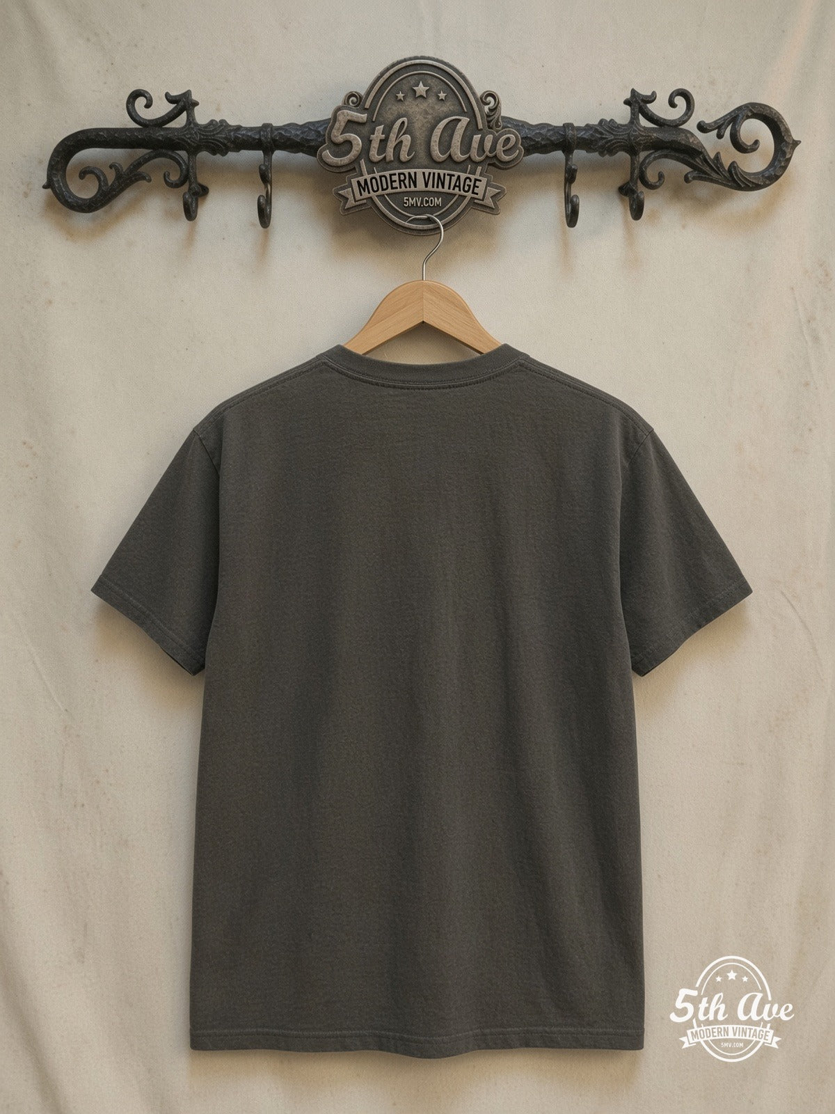 The Who – Vintage Band T-Shirt back on locked cream ornate 5th Ave rack