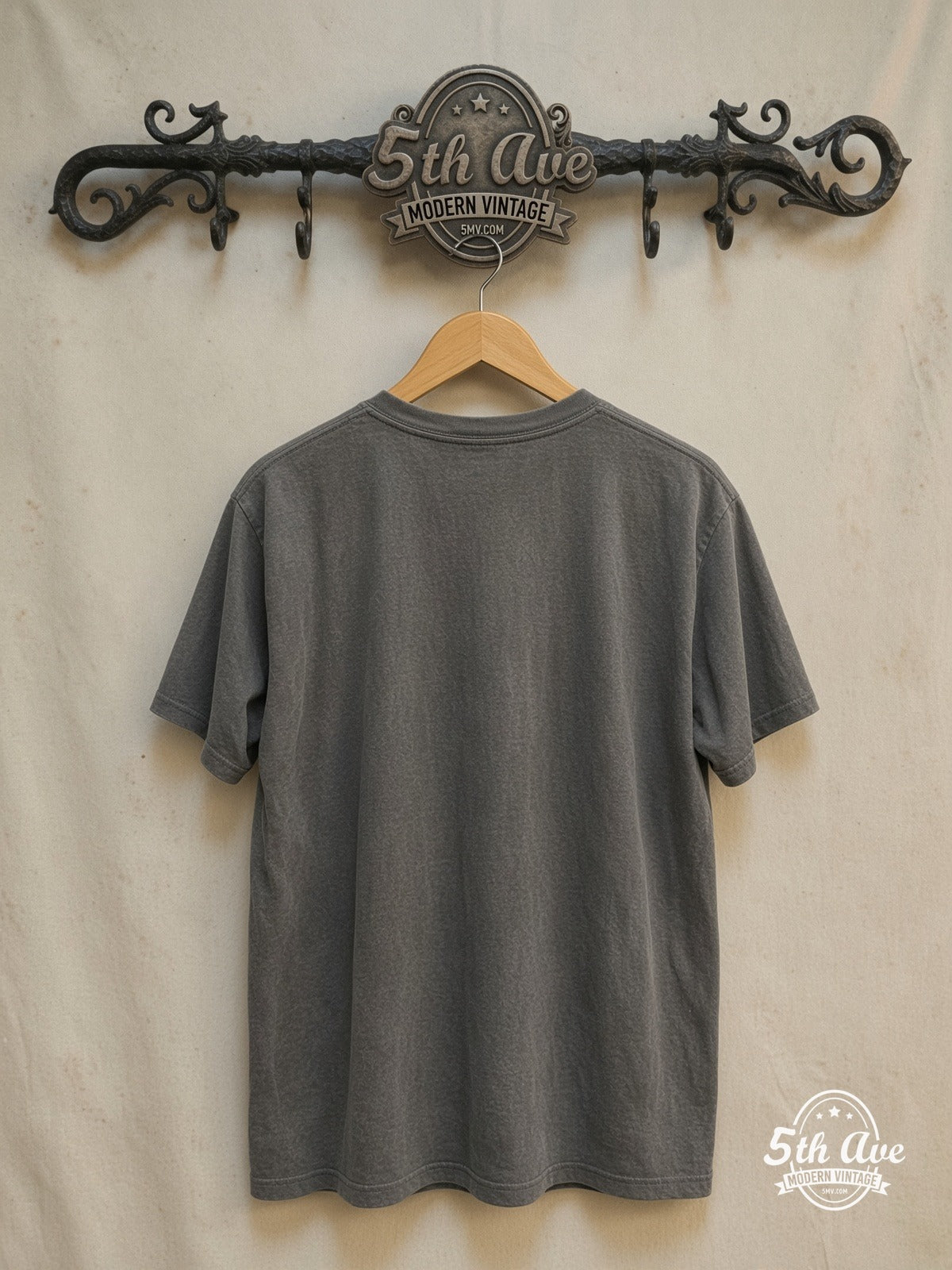 The Shining – Jack Torrance – Vintage Movie Tee — back on locked cream ornate 5th Ave rack