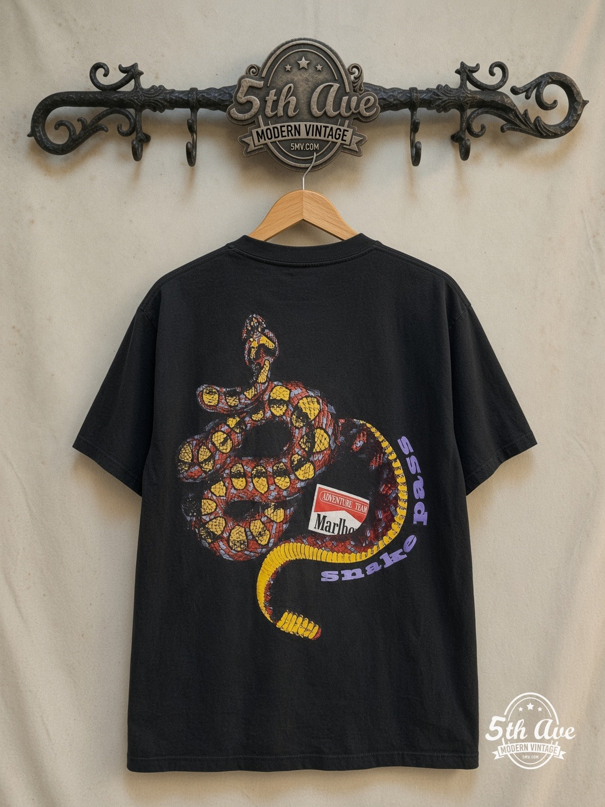 Marlboro Snake Pass Graphic Tee | Vintage Style