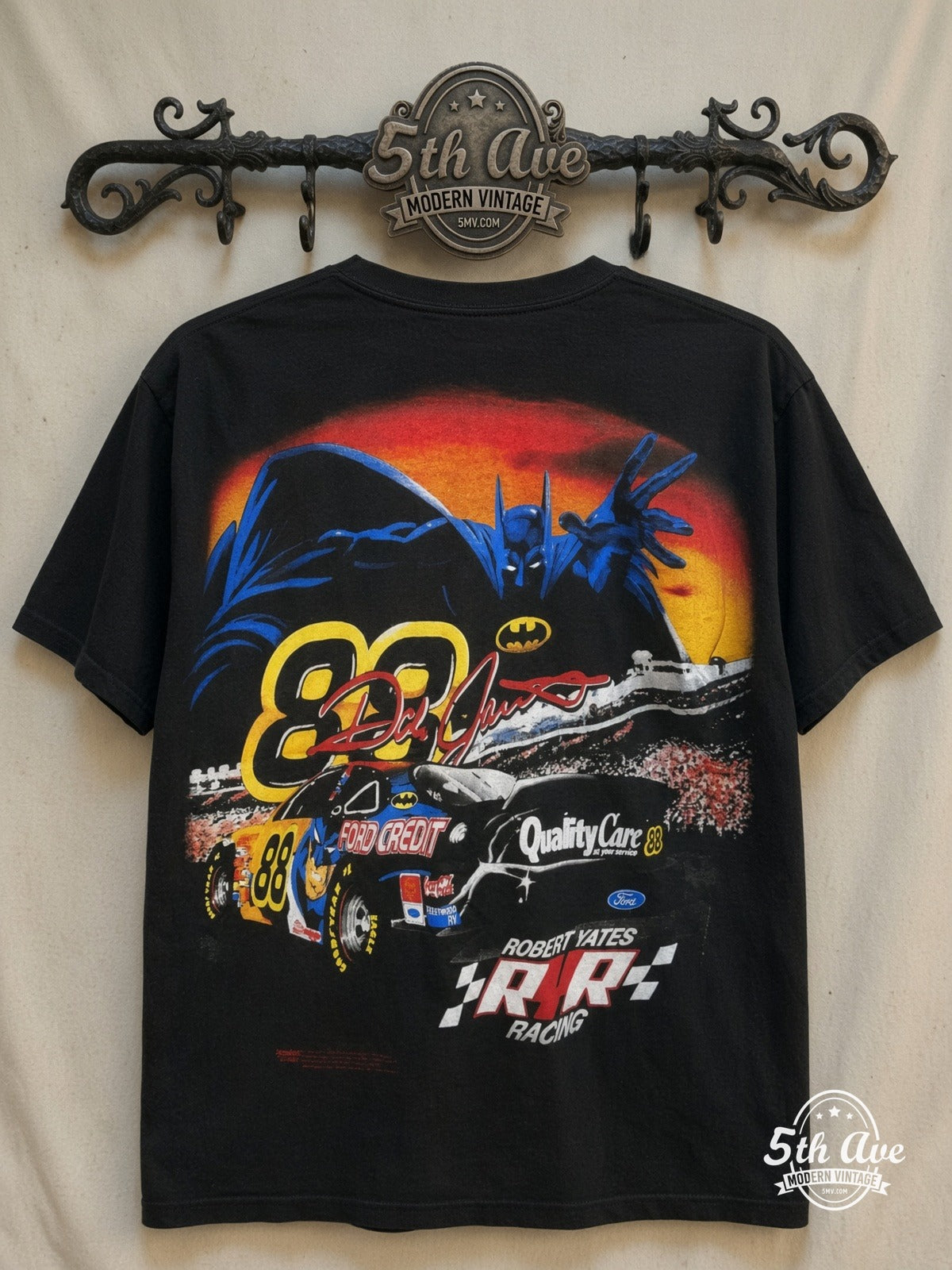 NASCAR Batman vintage graphic tee back on rack