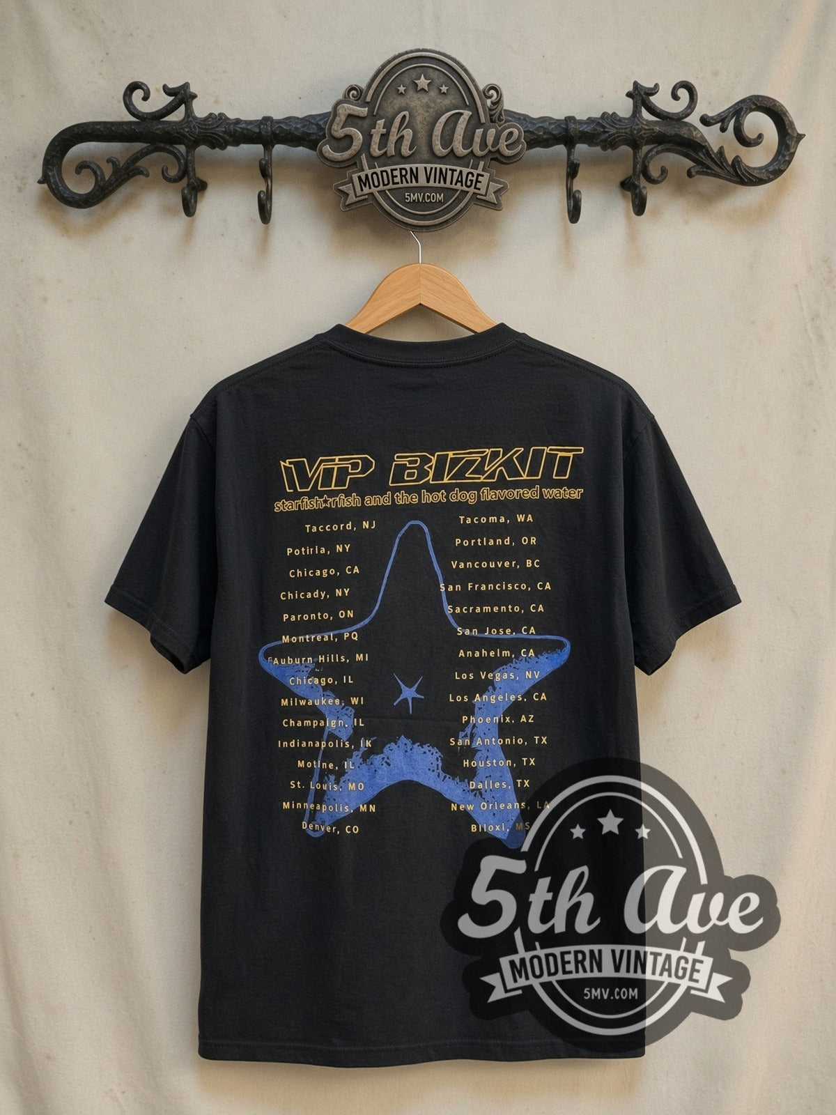 Limp Bizkit Chocolate Starfish Black Vintage Band T-Shirt