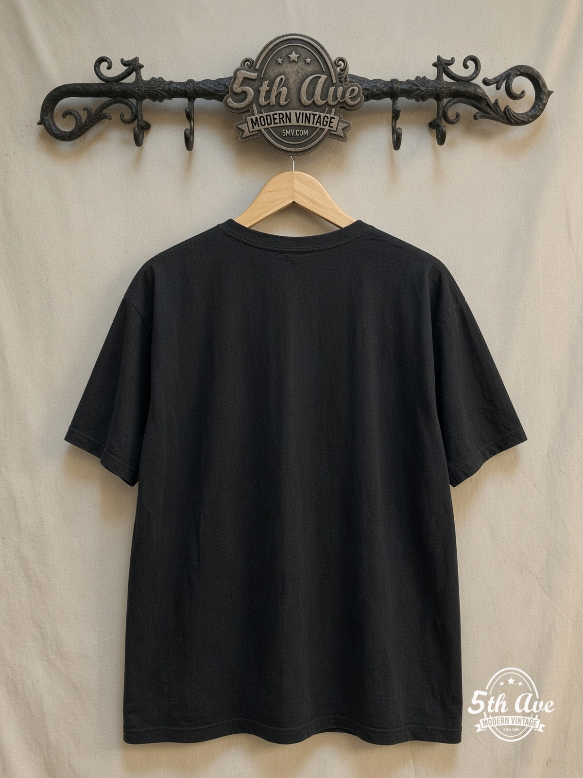 Marilyn Monroe – Vintage Graphic Tee — back on locked cream ornate 5th Ave rack