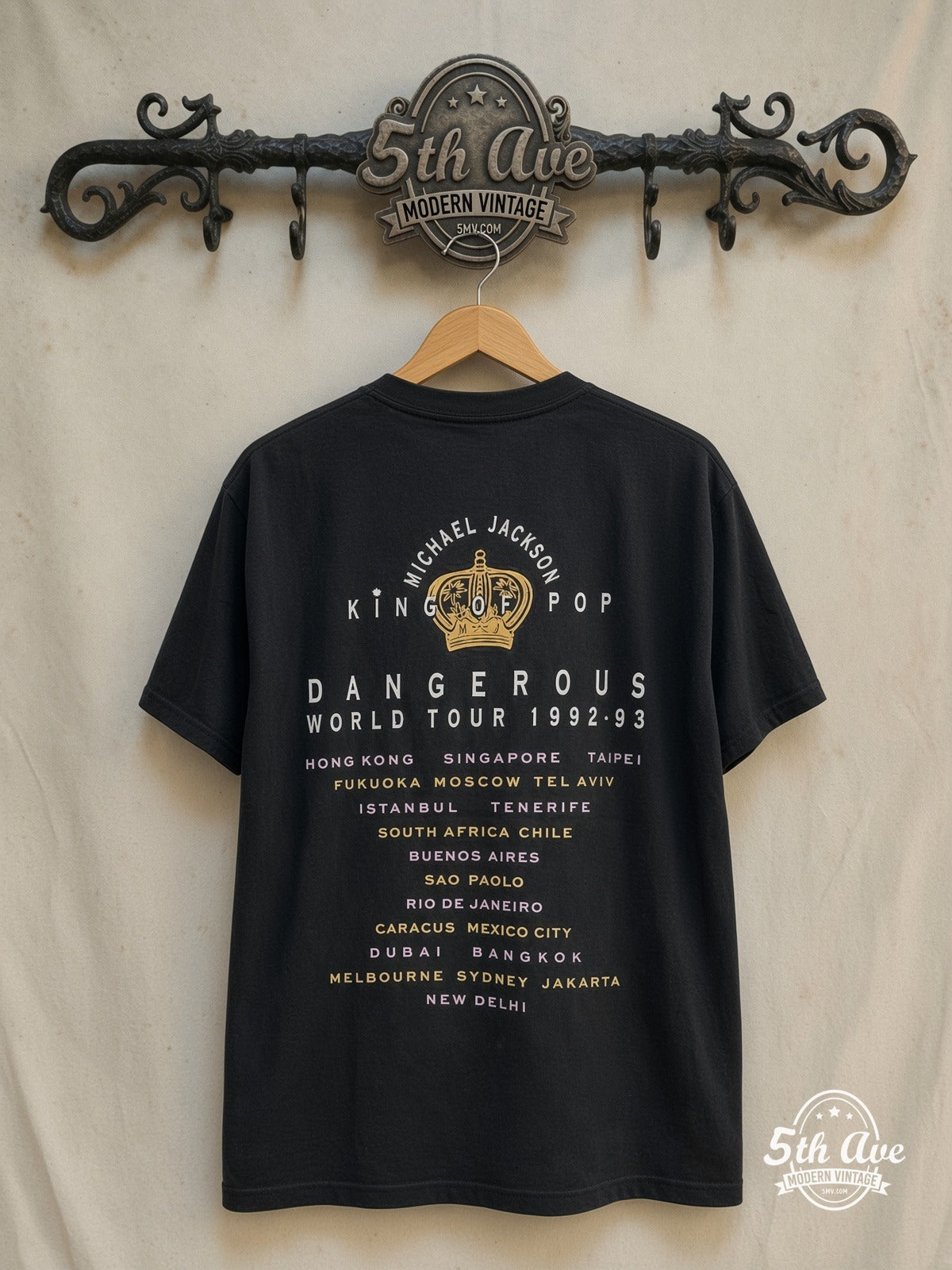 Michael Jackson Dangerous World Tour 1992/1993 Band T-Shirt