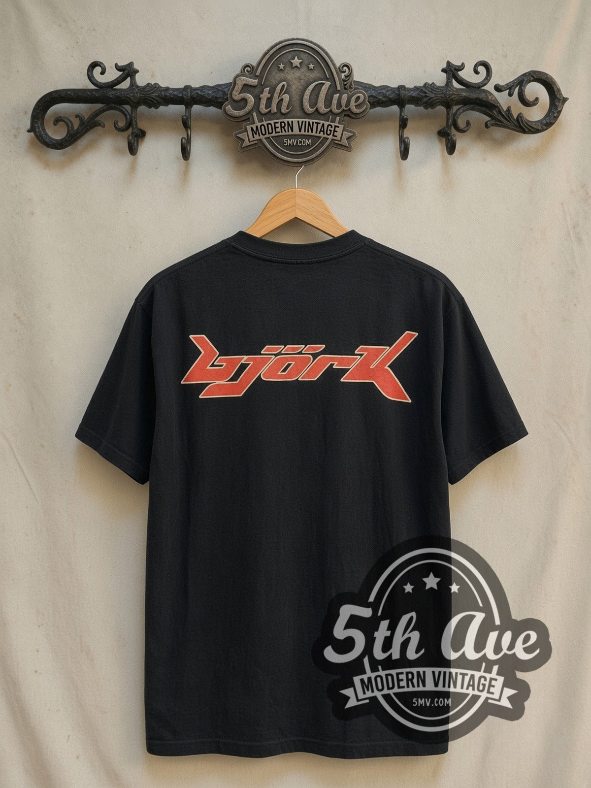 Björk Isobel Black Vintage Band T-Shirt | Single Stitch