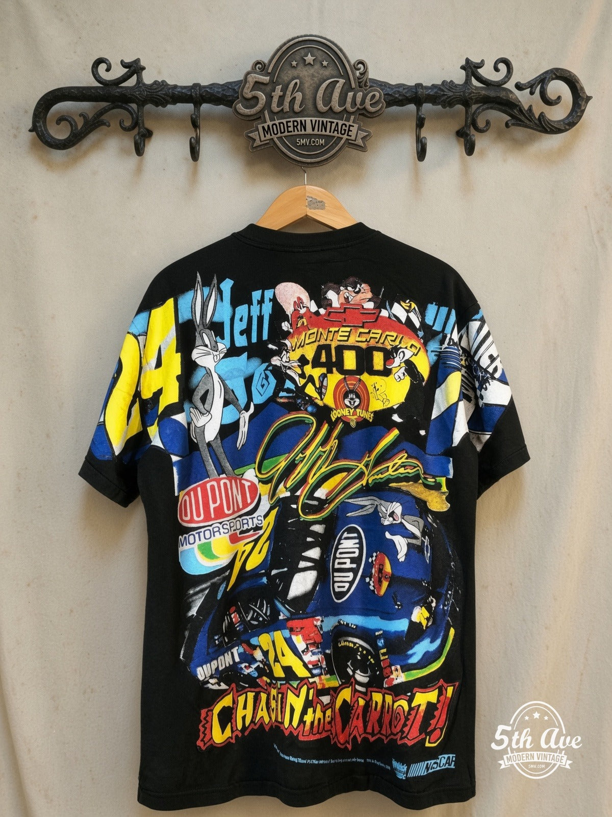 NASCAR Bugs Bunny vintage graphic tee back on rack