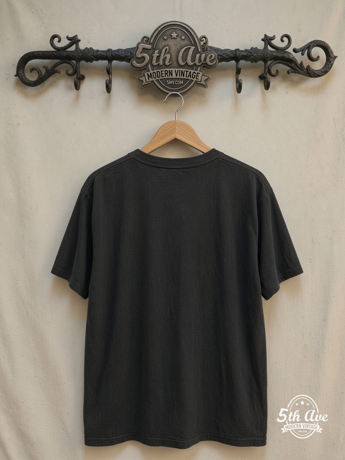 Oasis vintage band t-shirt back on rack