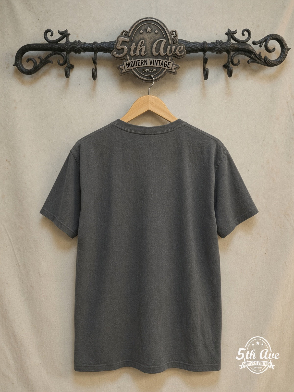 Joker – Heath Ledger – Vintage Movie Tee — back on locked cream ornate 5th Ave rack