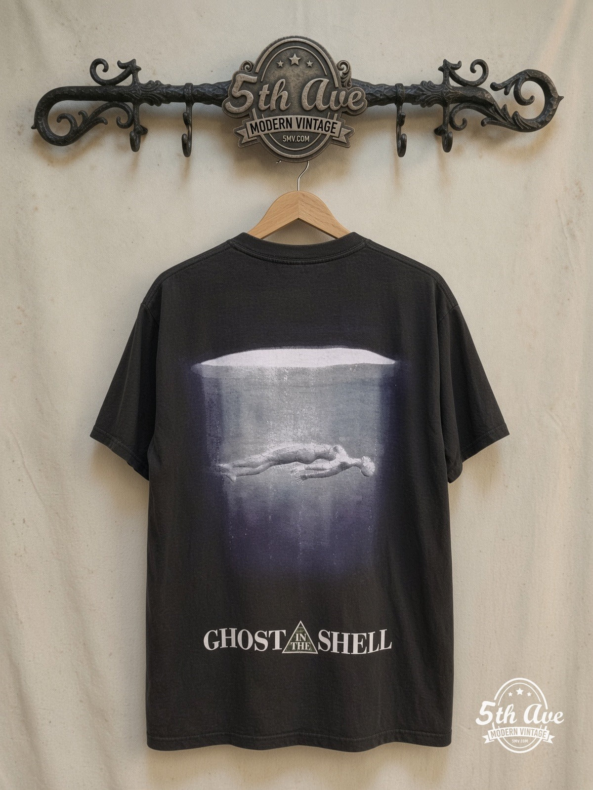 Ghost In The Shell vintage band t-shirt back on rack