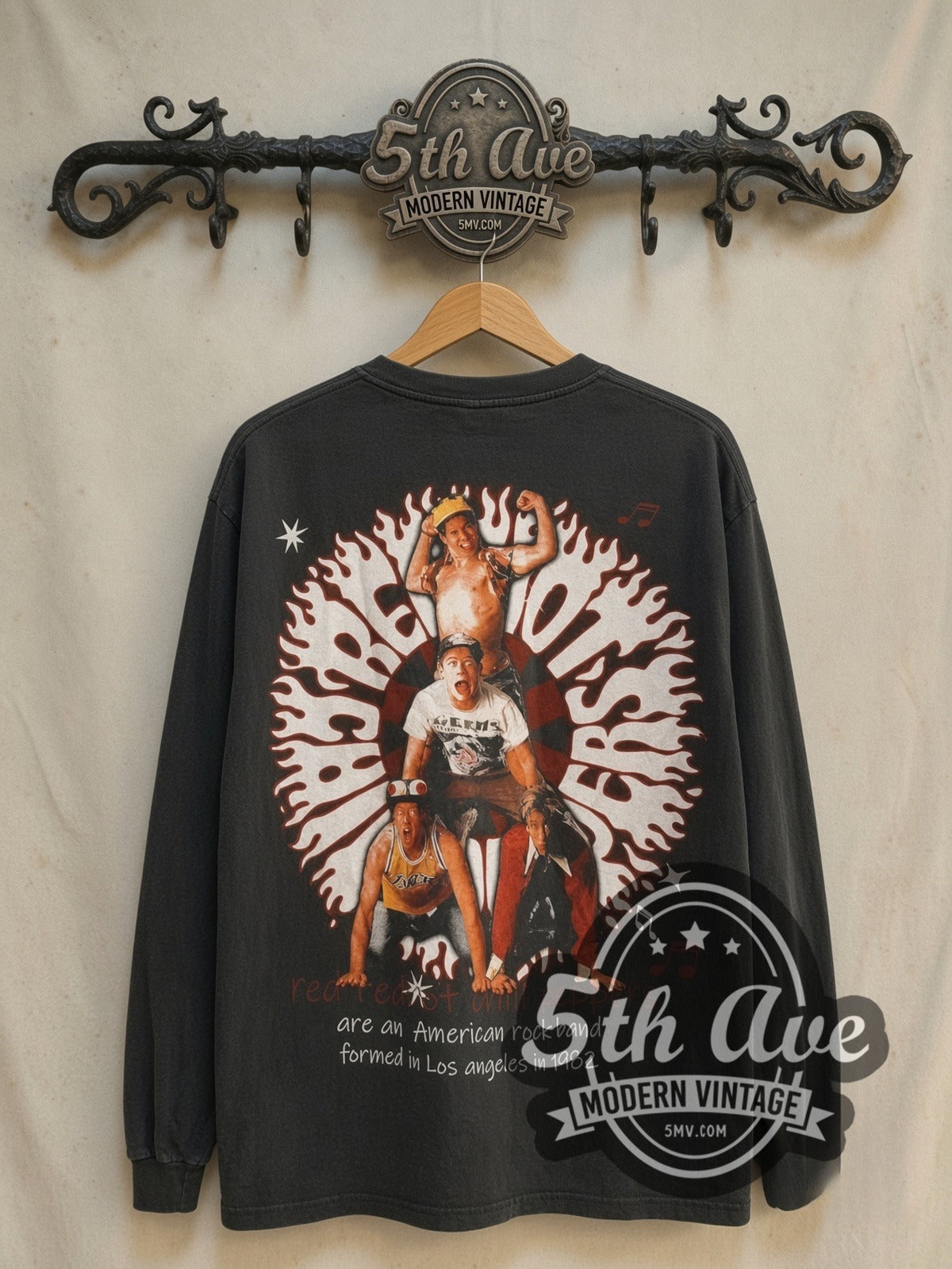 Red Hot Chili Peppers 1982 All-Over Print Band T-Shirt