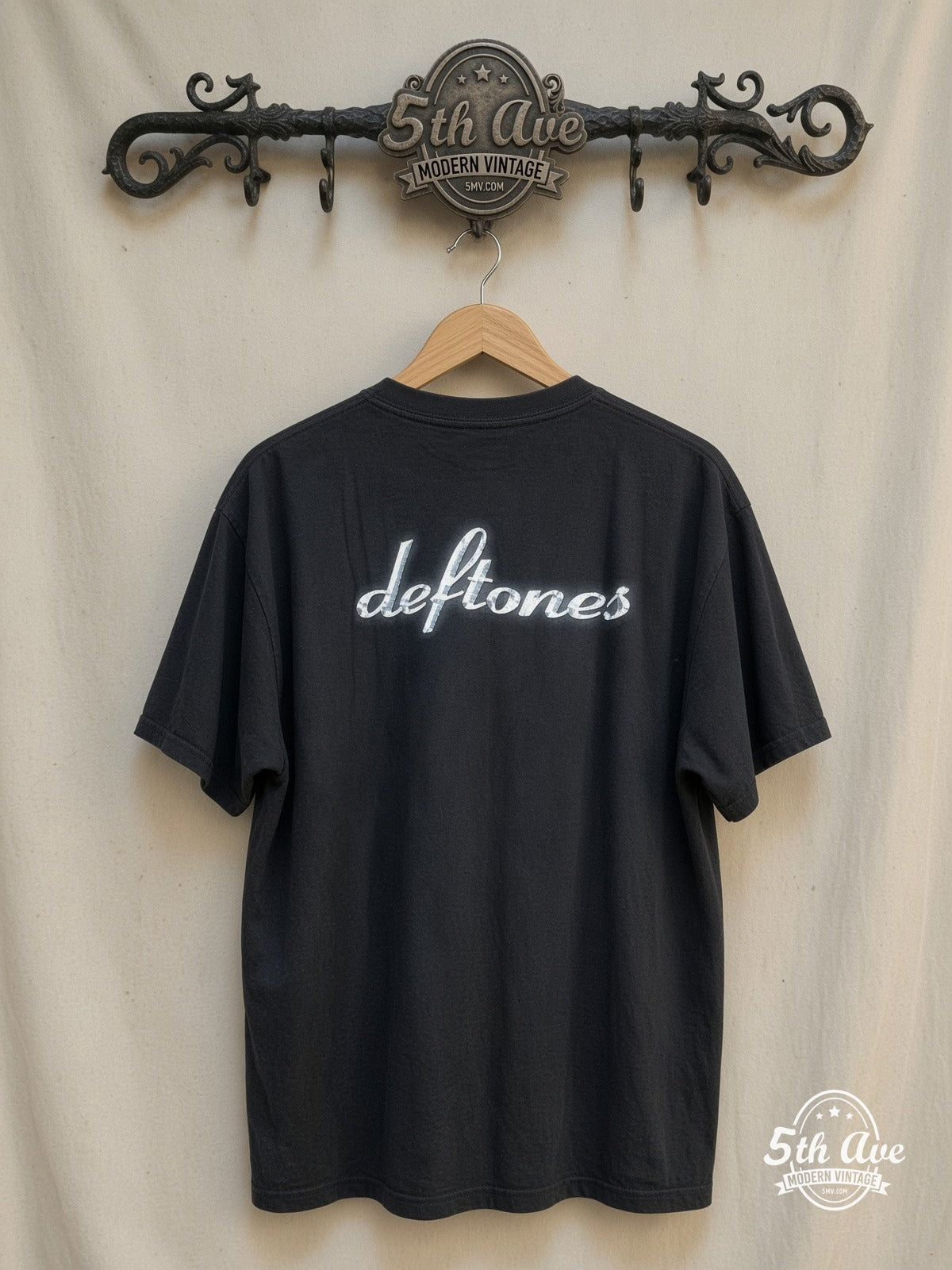 Deftones Adrenaline vintage band t-shirt back on rack