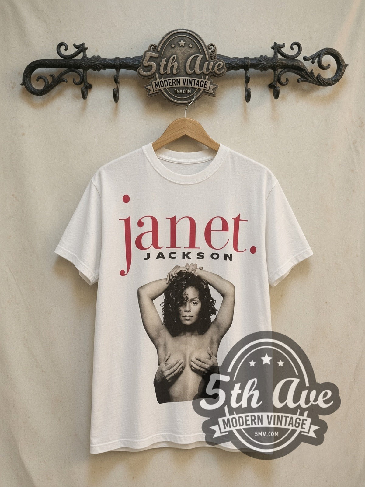 Janet Jackson Palau Sant Jordi Barcelona Band T-Shirt