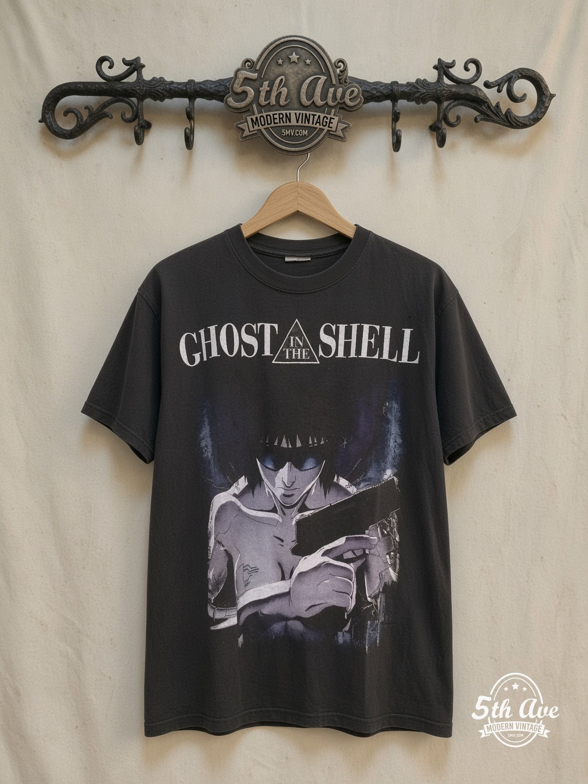 Ghost In The Shell vintage band t-shirt on rack