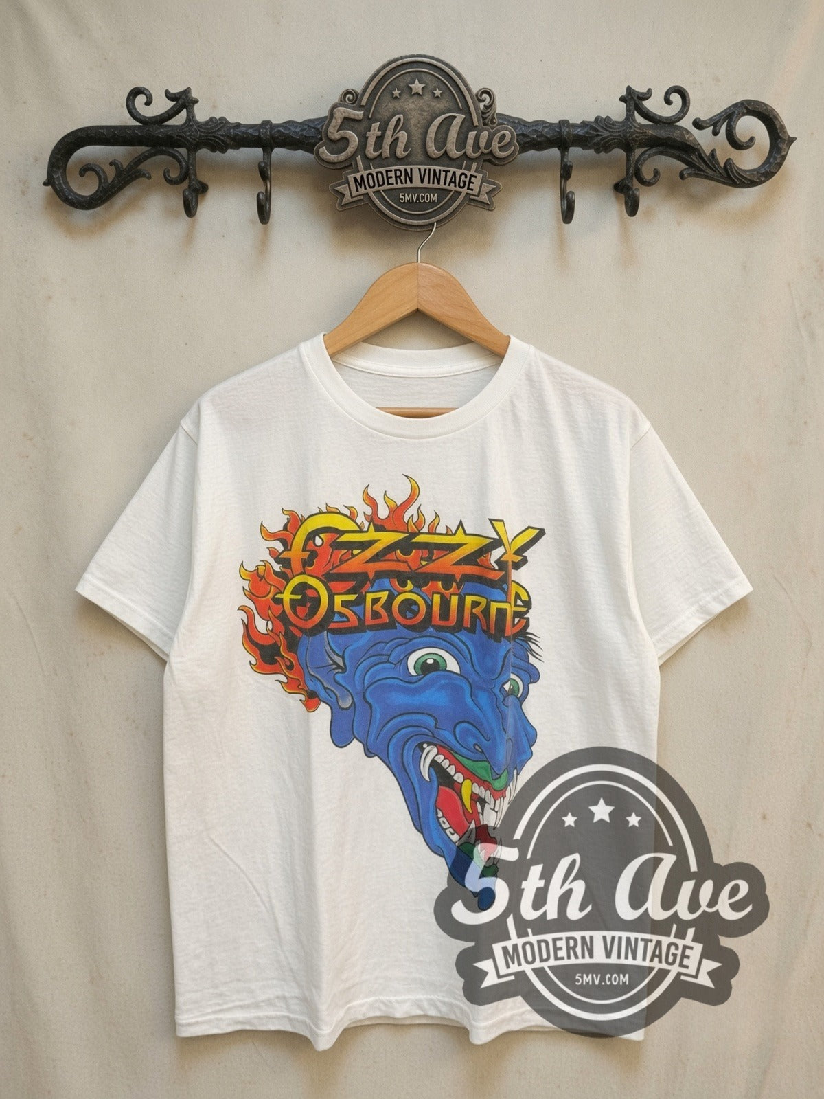 Ozzy Osbourne Ozzy's Tattoos Vintage Band T-Shirt | 5MV