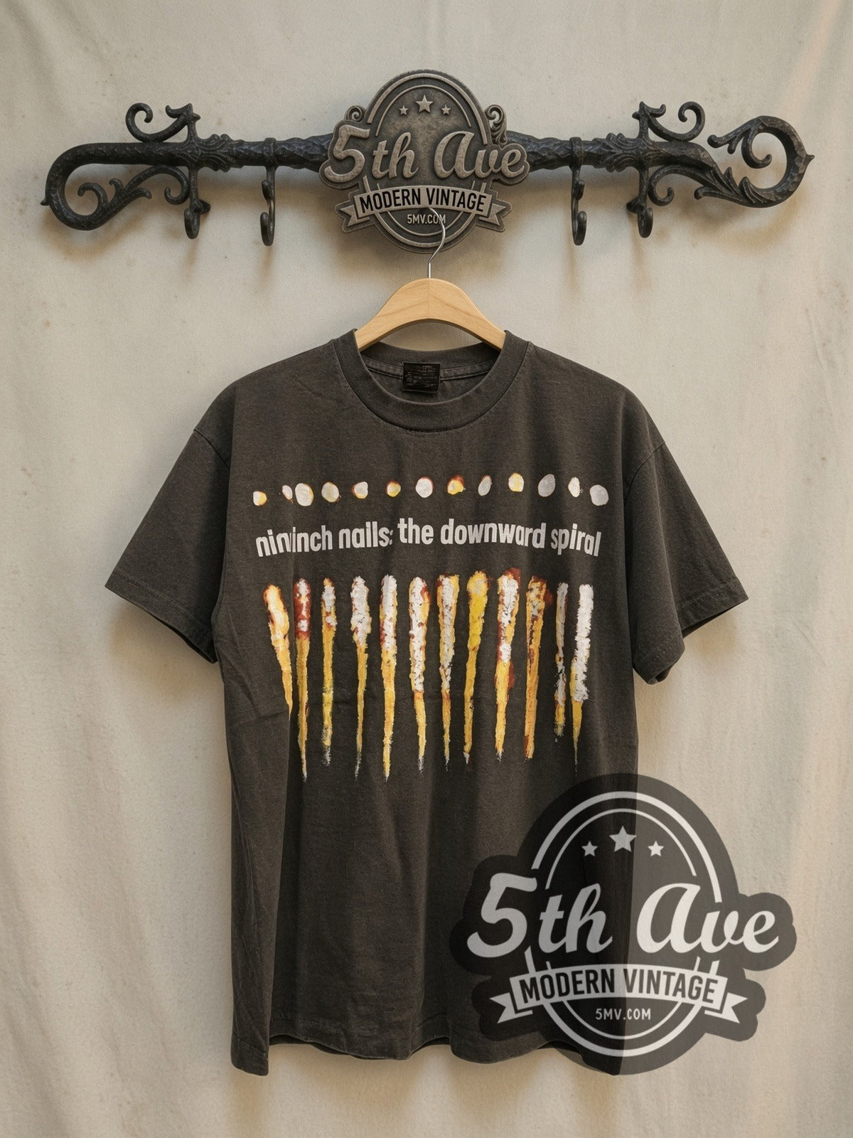 Nine Inch Nails NIИ 'With Teeth Black Vintage Band T-Shirt
