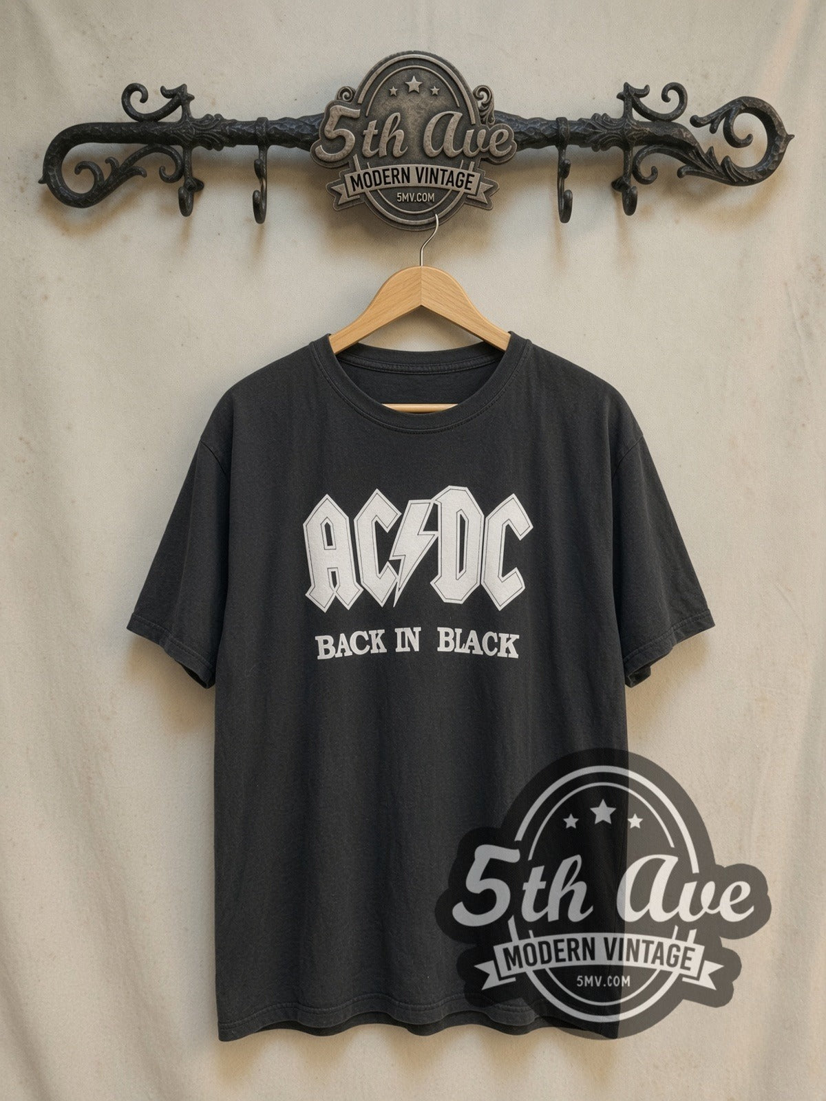 Eagles Hotel California Palm Trees Black Vintage Band Tee