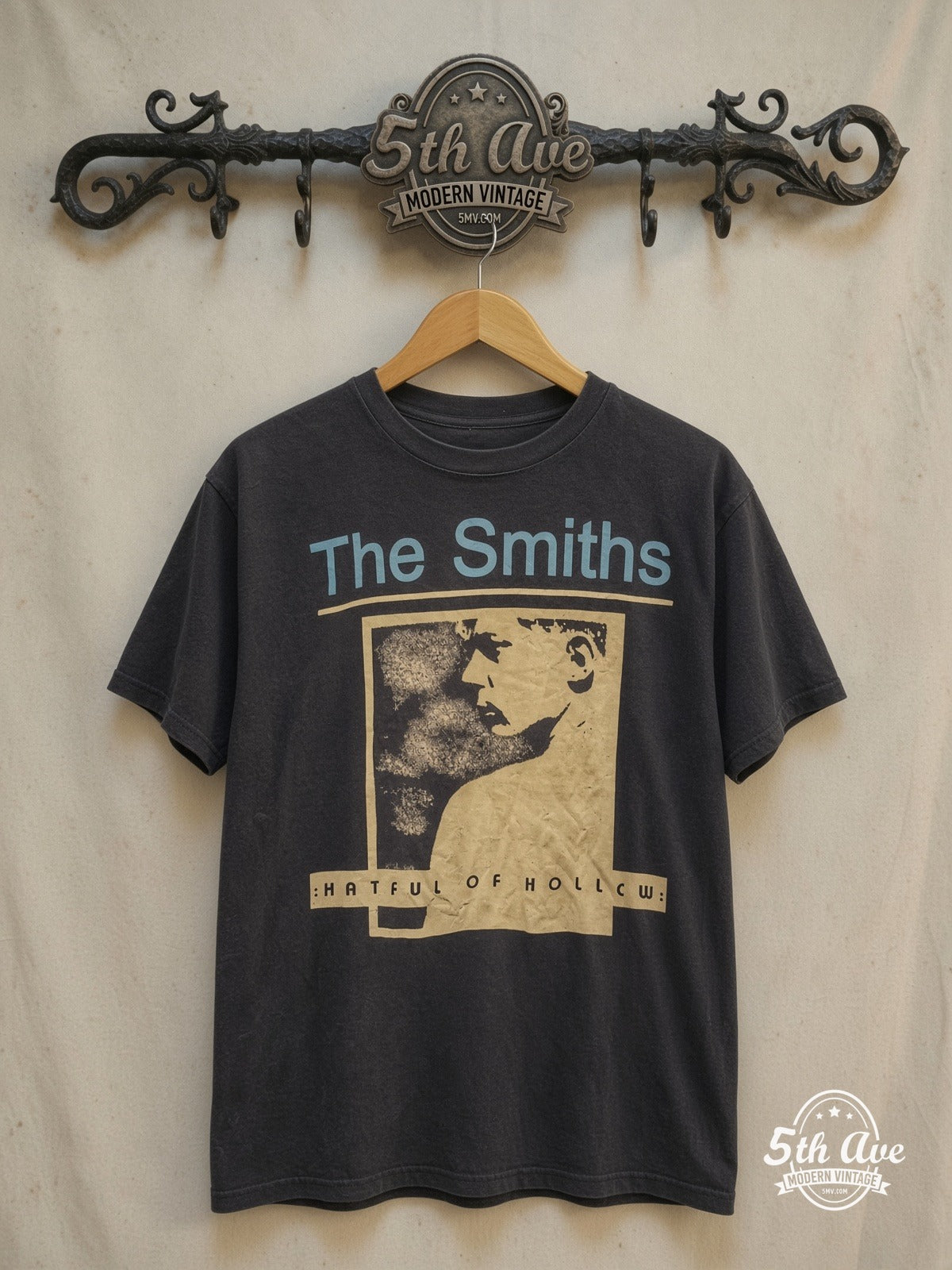 The Smiths vintage band t-shirt on rack