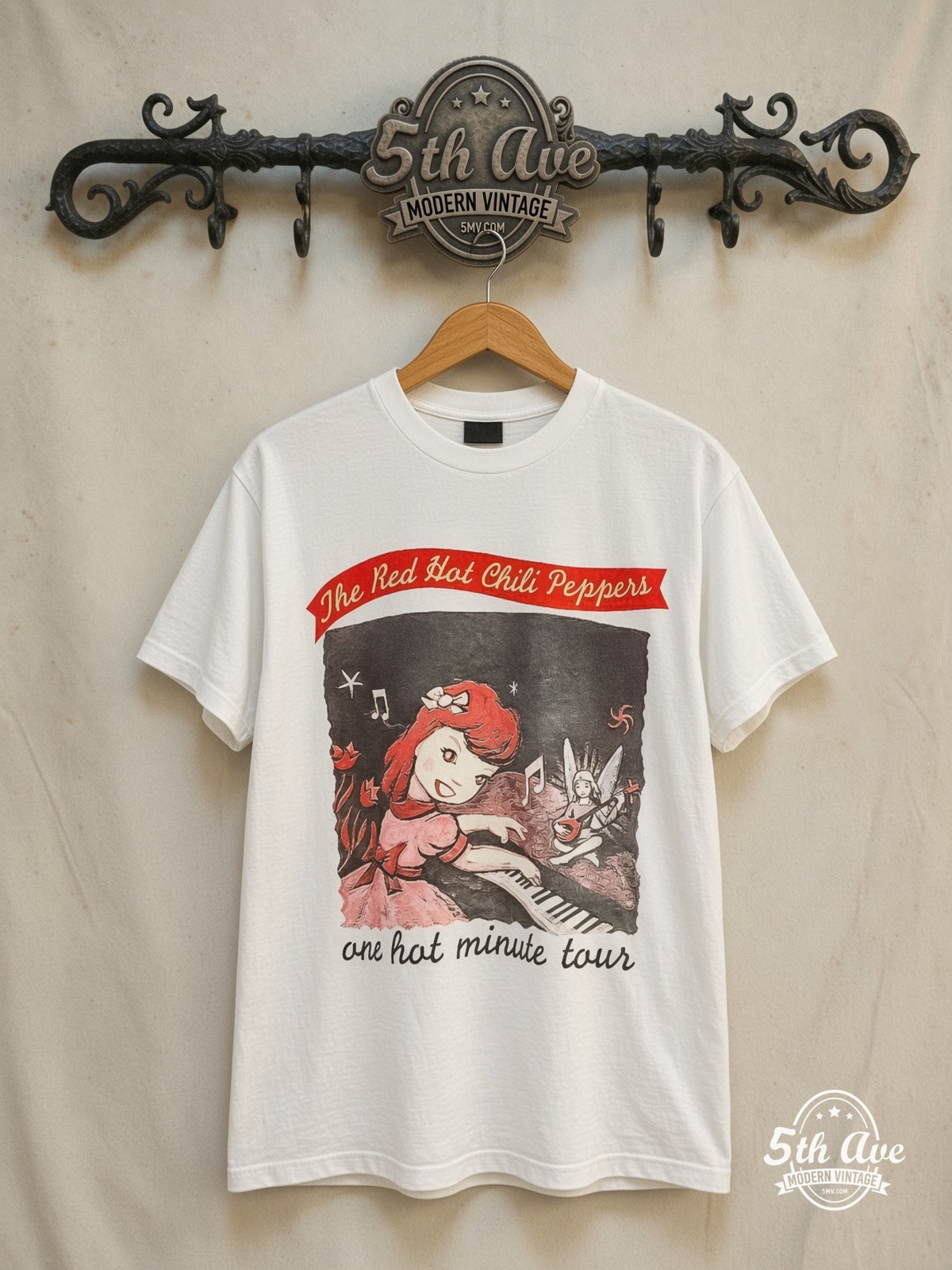 Red Hot Chili Peppers One Hot Minute Tour 1996 Band T-Shirt