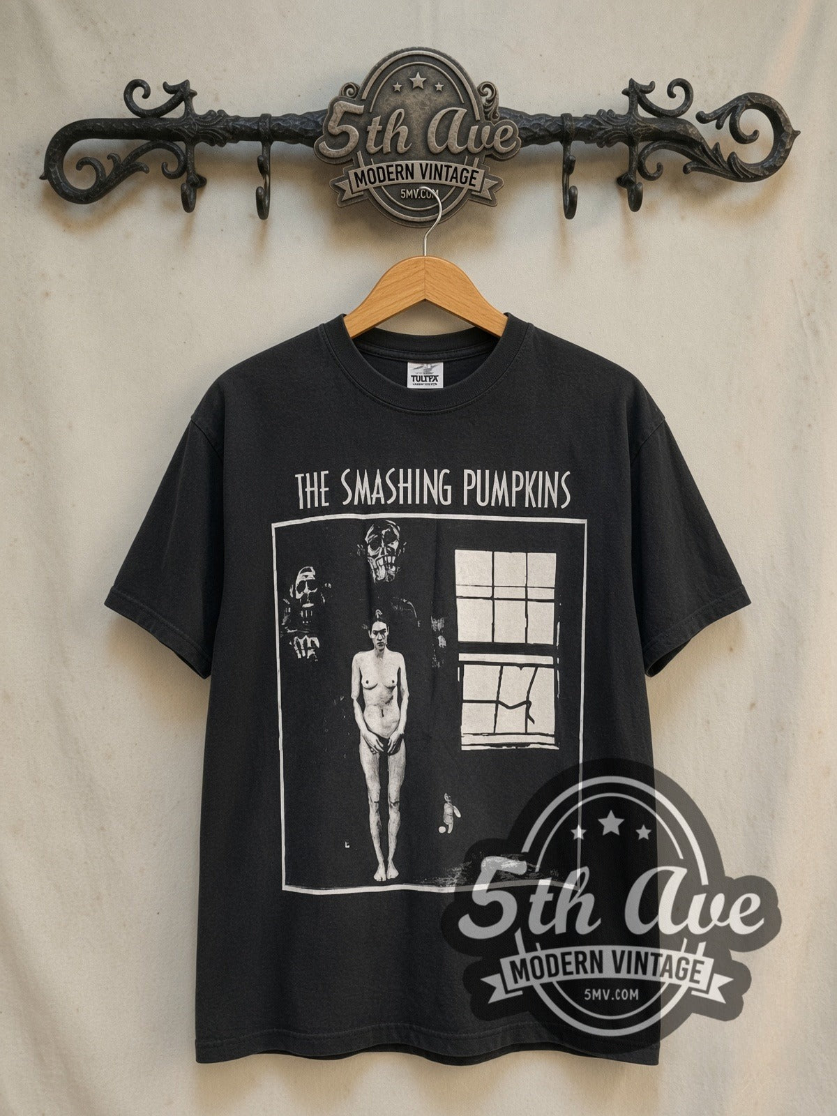Smashing Pumpkins Zero Figure Concentric Circle Back | Vintage Reprint
